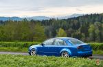 Audi RS4 Sedan on Vossen Wheels (CG-205) 2018 года